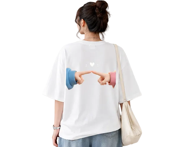 Unisex Oversized T-Shirts Couple