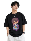 Men's Oversized T-Shirt — Classic B&W