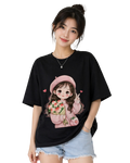 Women's Oversized T-Shirt — Classic Monochrome