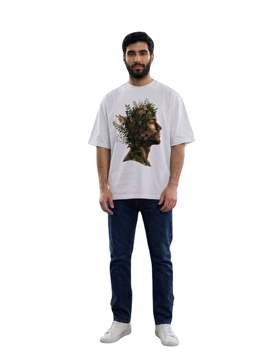 Men's Oversized T-Shirt — Heavyweight Black