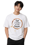 Men's Oversized T-Shirt — Pure White