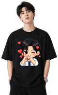 Men's Oversized T-Shirt — Street Black