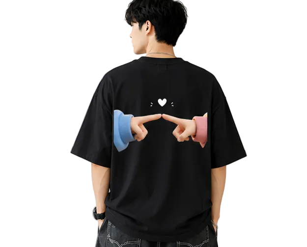 Unisex Oversized T-Shirts Couple