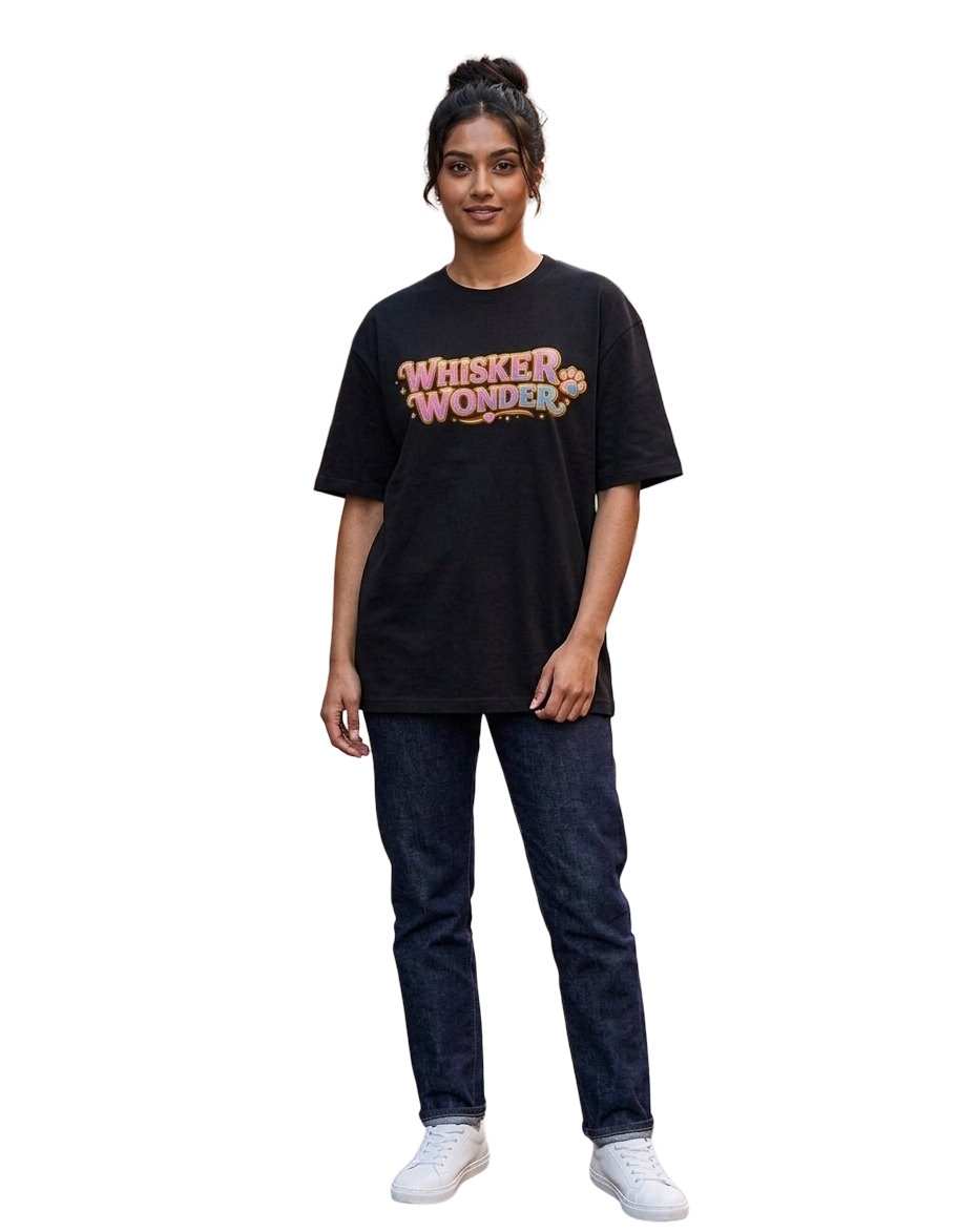 Women's Oversized T-Shirt — Luxe Black