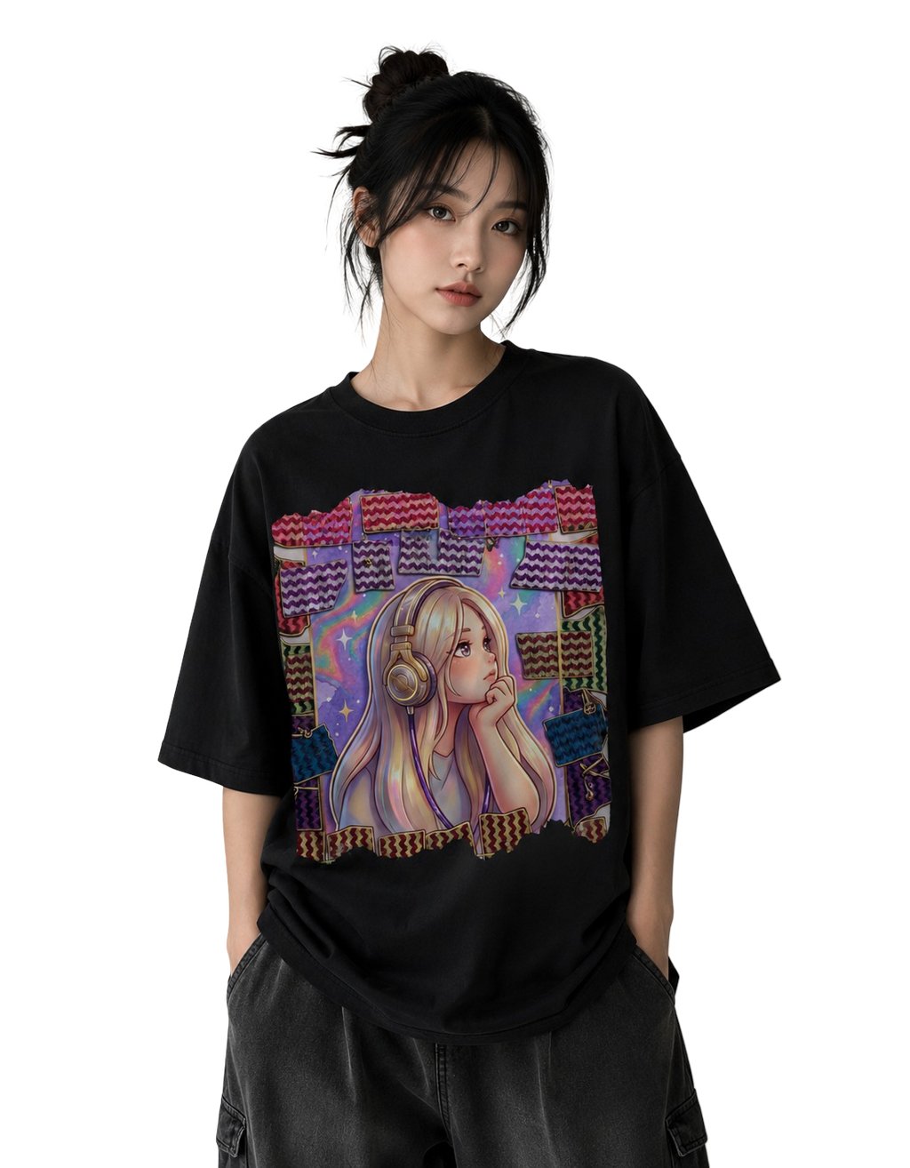Women's Oversized T-Shirt — Chalk White