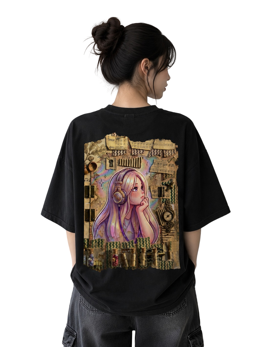 Women's Oversized T-Shirt — Ivory Tone