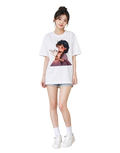 Women's Oversized T-Shirt — Minimal White