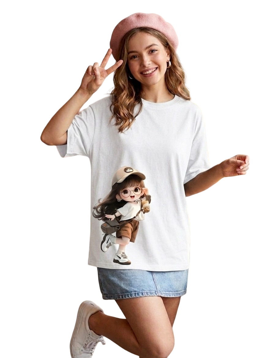 Women's Oversized T-Shirt — Contrast Edit