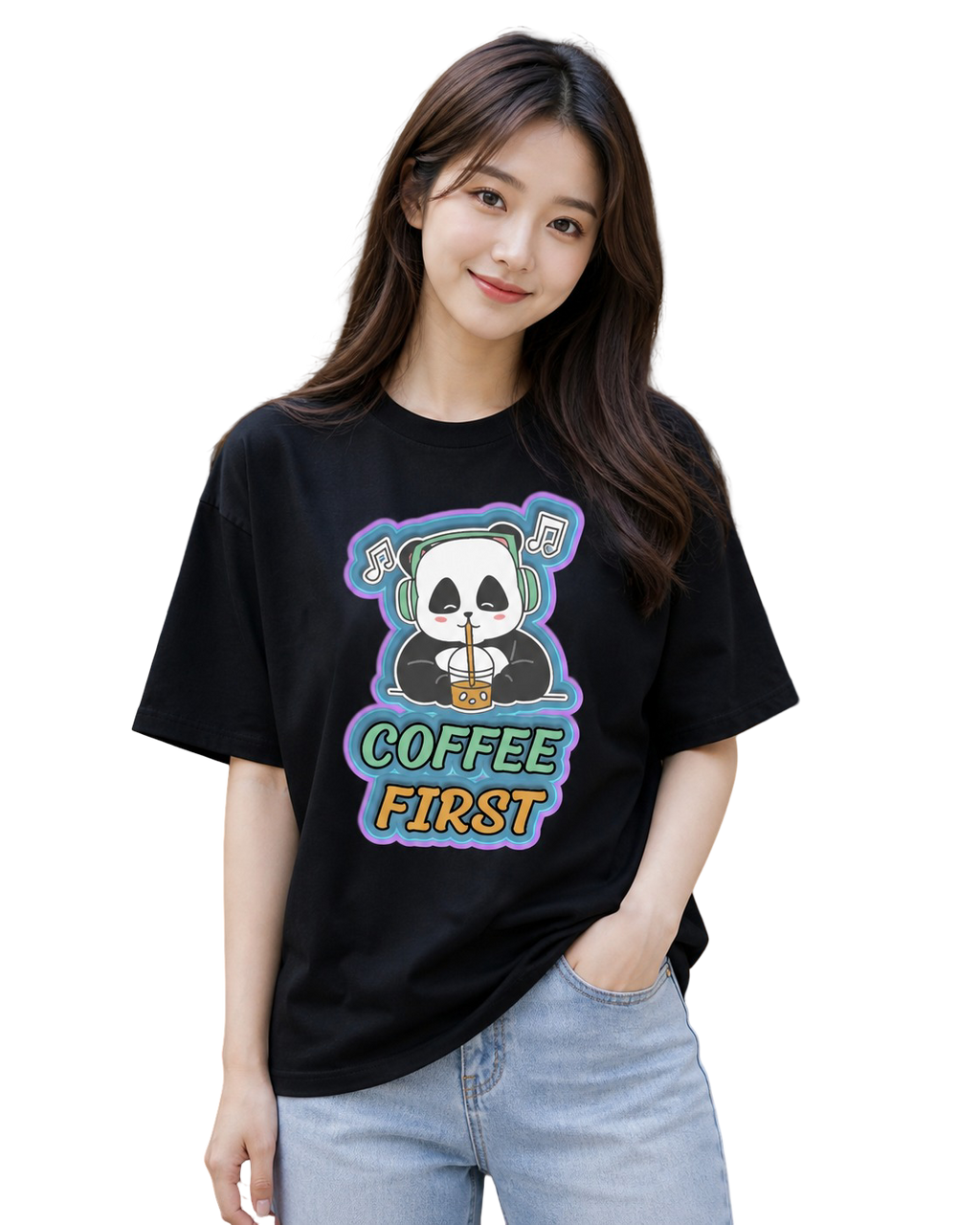 Women's Oversized T-Shirt — Street Style