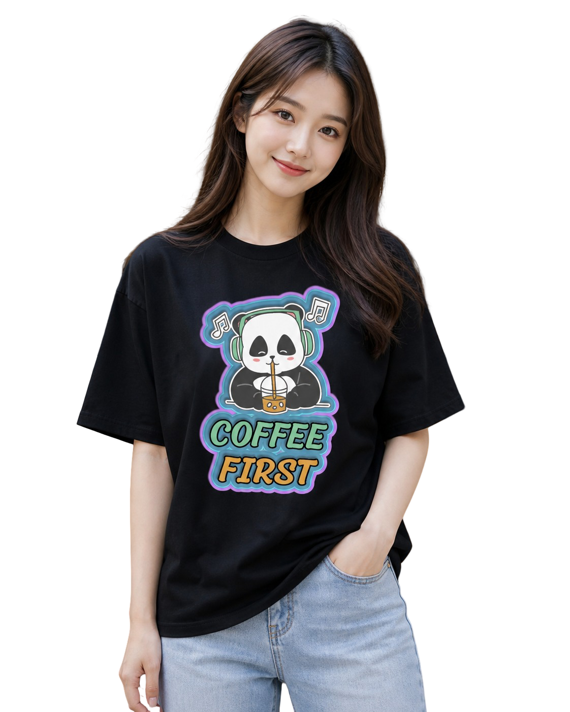 Women's Oversized T-Shirt — Street Style