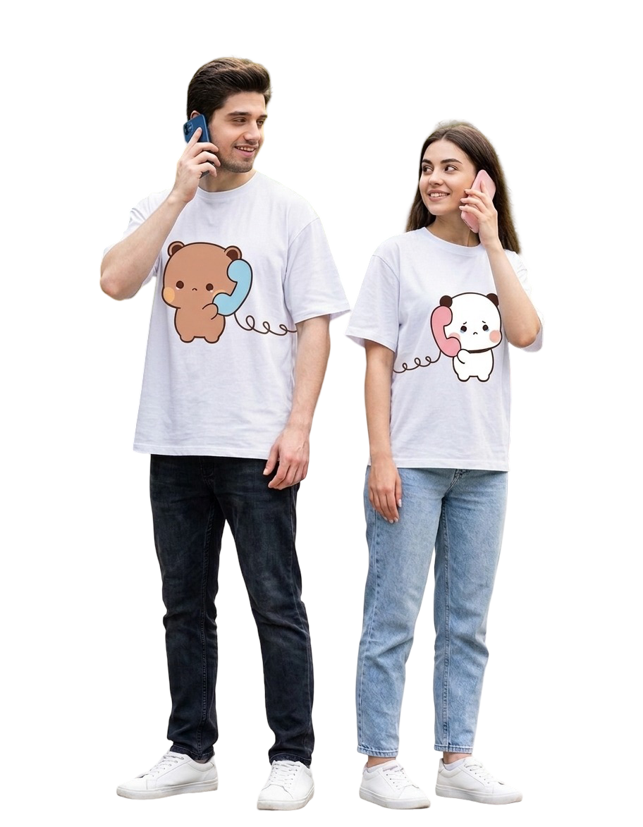 Unisex Oversized T-Shirts Couple