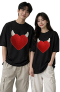 Unisex Oversized T-Shirts Couple