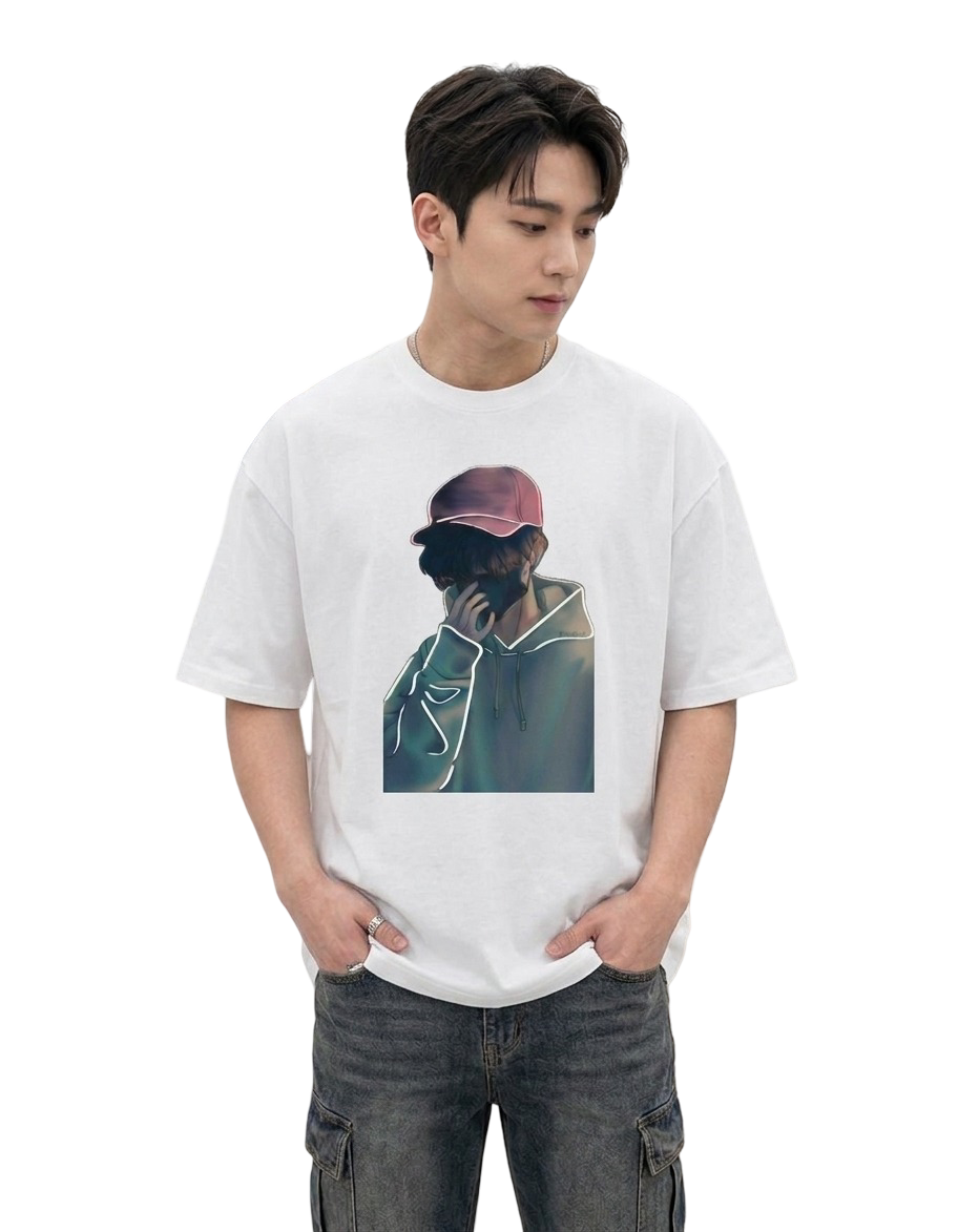 Men's Oversized T-Shirt — Classic Black