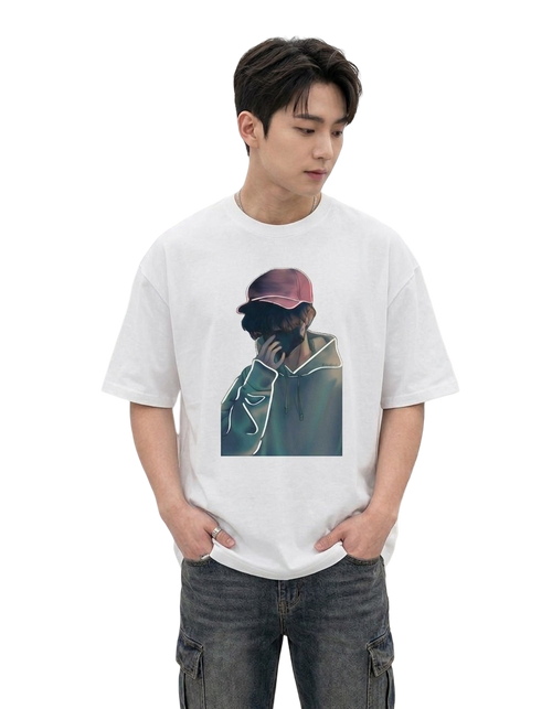 Men's Oversized T-Shirt — Classic Black