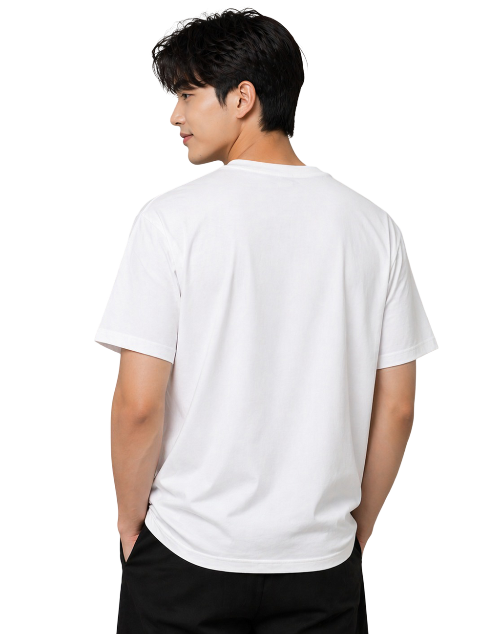 Men's Oversized T-Shirt — Pure White