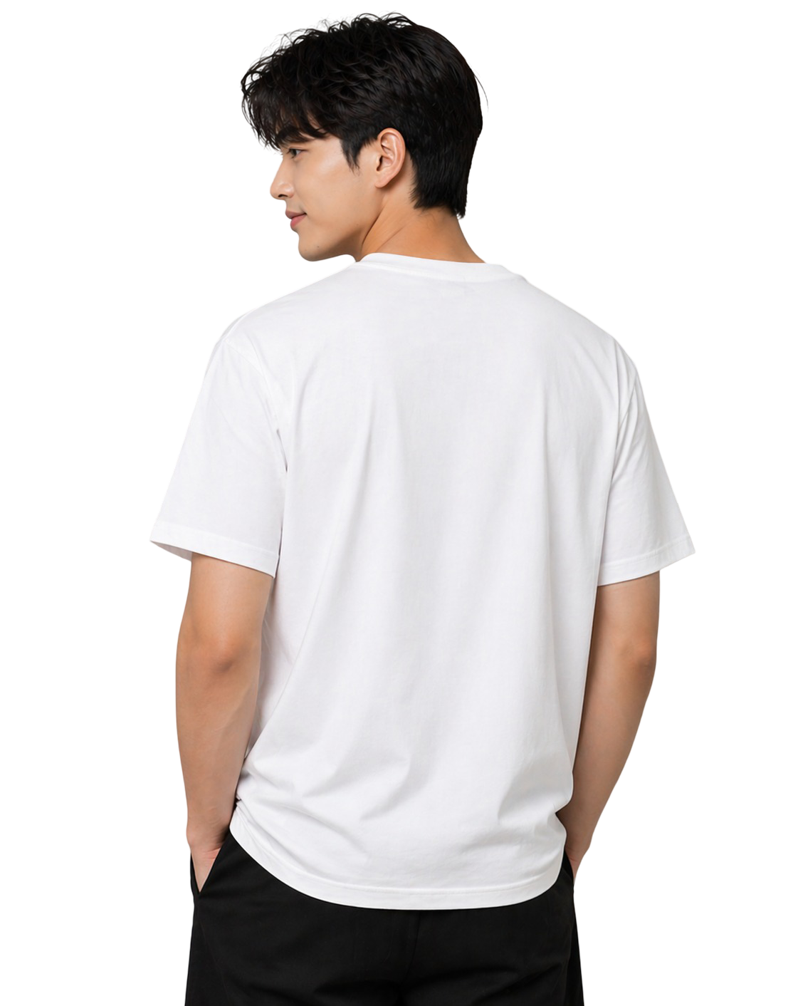 Men's Oversized T-Shirt — Pure White